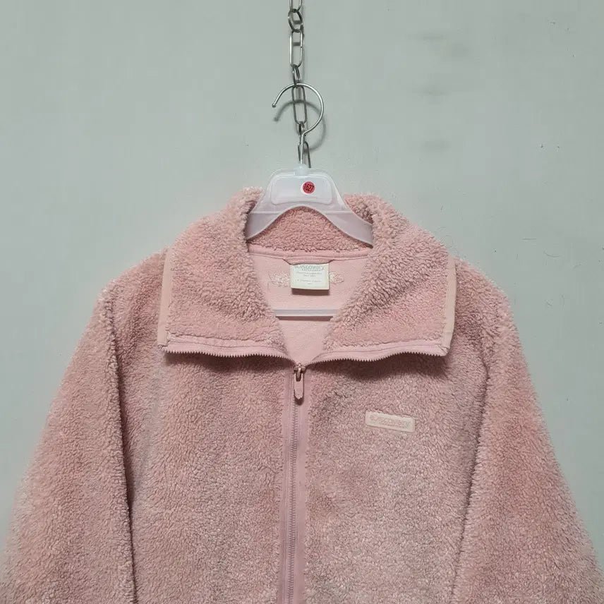[BUNJANG] Discovery Women's Boa Fleece Jacket Pink Size 95 / 1627) 디스커버리 여성 보아 뽀글이 플리스 자켓 95