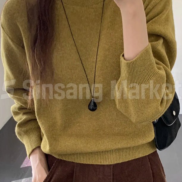[BUNJANG] Kookoo Round Knit Fall / [빠른발송] 쿠크 라운드니트 가을