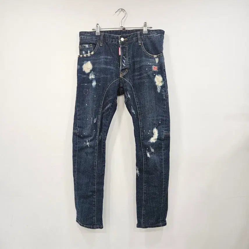 [BUNJANG] DSquared2 Painting Washing Jeans / 디스퀘어드2 페인팅 워싱진 50