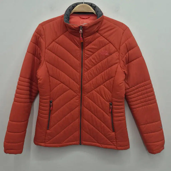 [BUNJANG] The North Face Women's Quilted Jacket Orange Size M / 노스페이스 여성 누빔 패딩 90사이즈