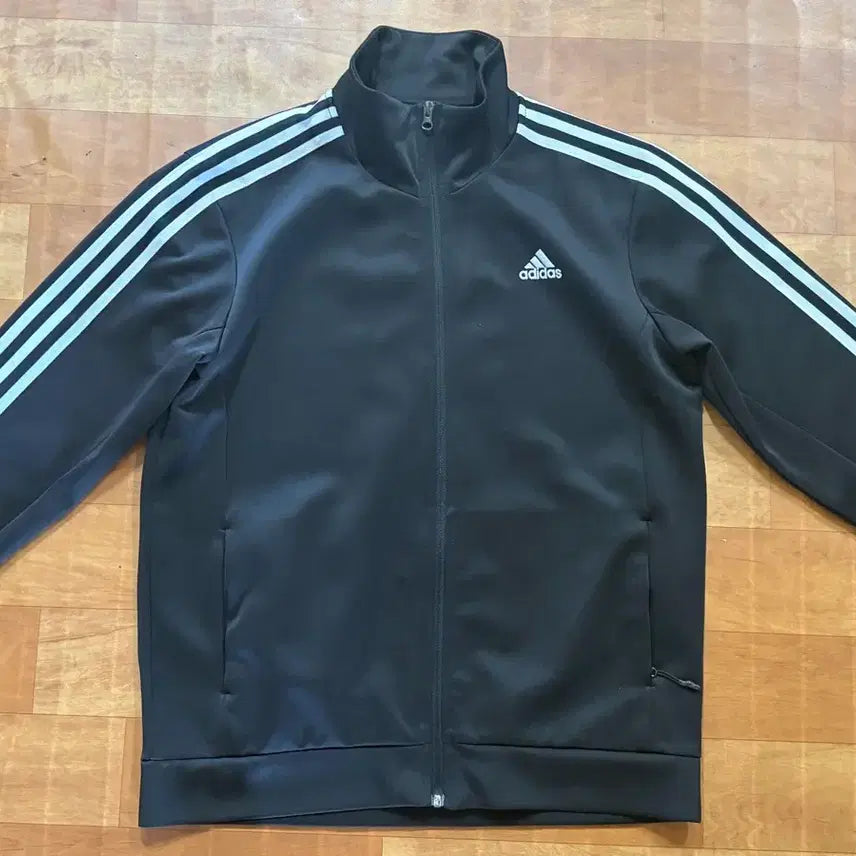 [BUNJANG] Adidas 3-Stripes Track Top Jacket Black / 아디다스 삼선 트랙탑 자켓 블랙