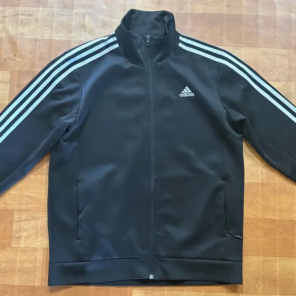 [BUNJANG] Adidas 3-Stripes Track Top Jacket Black / 아디다스 삼선 트랙탑 자켓 블랙