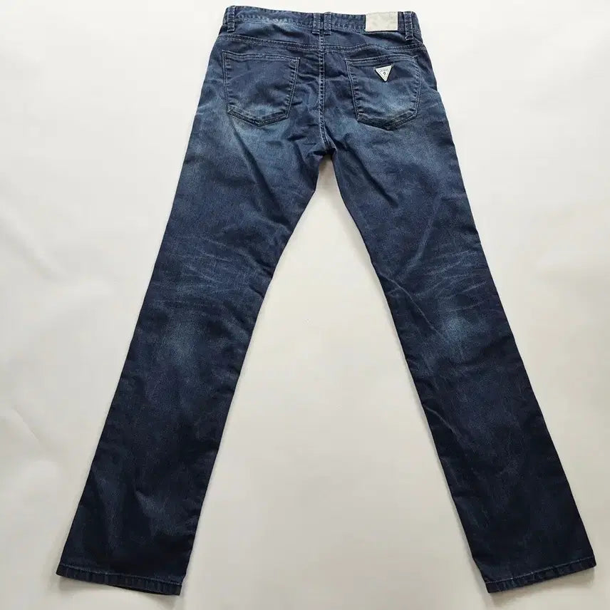 [BUNJANG] Guess Straight Leg Washed Denim Pants Size 32 / 게스 청바지 스판 일자 워싱 데님팬츠 사이즈32 R7227