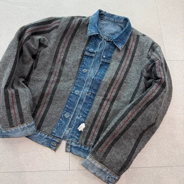 [BUNJANG] Levi's Blanket Trucker Jacket / (M) 리바이스 블랑켓 트러커 자켓