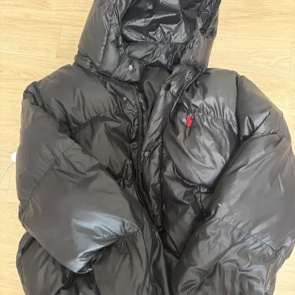 [BUNJANG] Polo Ralph Lauren Glossy Padded Jacket / 폴로 랄프로렌 유광패딩