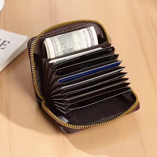 [BUNJANG] Black Wallet with Ample Storage / 수납 많은 블랙지갑