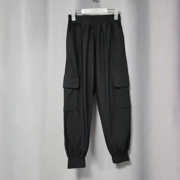 [BUNJANG] Spandex Cargo Jogger Pants / 스판 카고 조거팬츠