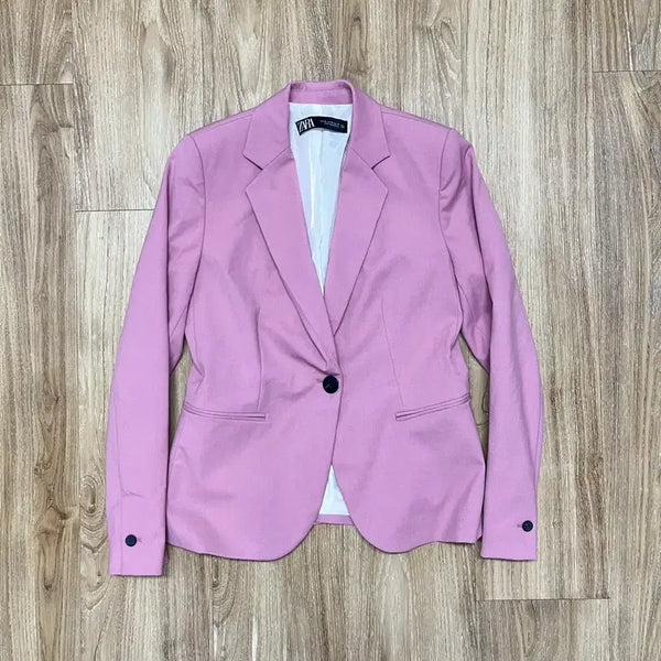[BUNJANG] Zara Pink Blazer / 자라 핑크 블레이저 38