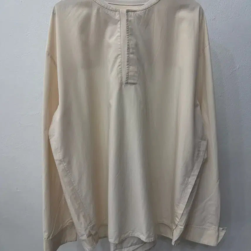 [BUNJANG] System Homme 21ss Rayon Oversized Shirt Ivory / 정품) 시스템옴므 한섬 21ss 오버핏 레이온 셔츠 100