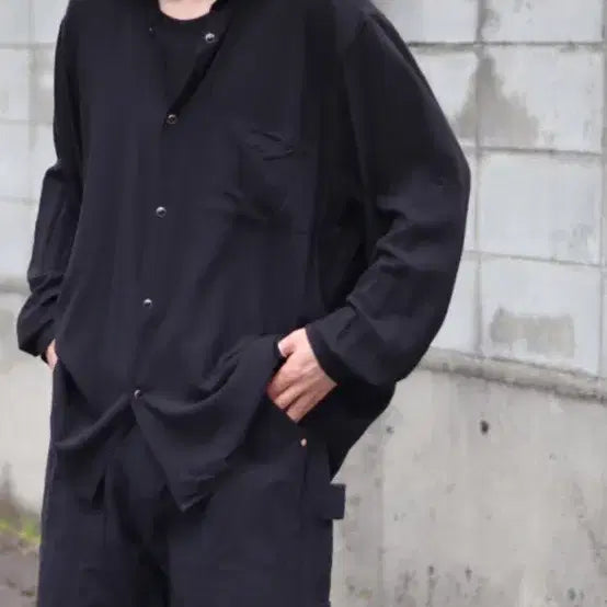 [BUNJANG] Comoli Rayon Shirt / 코모리 레이온 셔츠