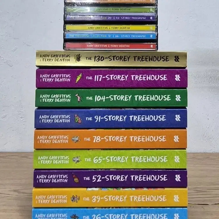 [BUNJANG] Andy Griffiths & Terry Denton 13-Storey Treehouse Series Set (Volumes 1-130) / 앤디 그리피스 & 테리 덴튼 13~130층 트리하우스 시리즈 세트