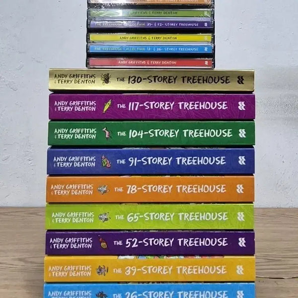 [BUNJANG] Andy Griffiths & Terry Denton 13-Storey Treehouse Series Set (Volumes 1-130) / 앤디 그리피스 & 테리 덴튼 13~130층 트리하우스 시리즈 세트