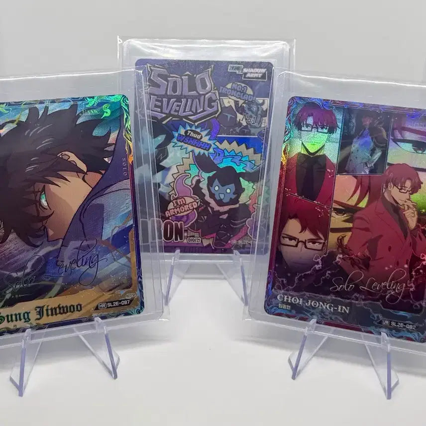 [BUNJANG] Solo Leveling Trading Card Game Holo Cards (6 Types Bundle) / [나혼자레벨업 카드게임] 홀로 카드 6종 판매