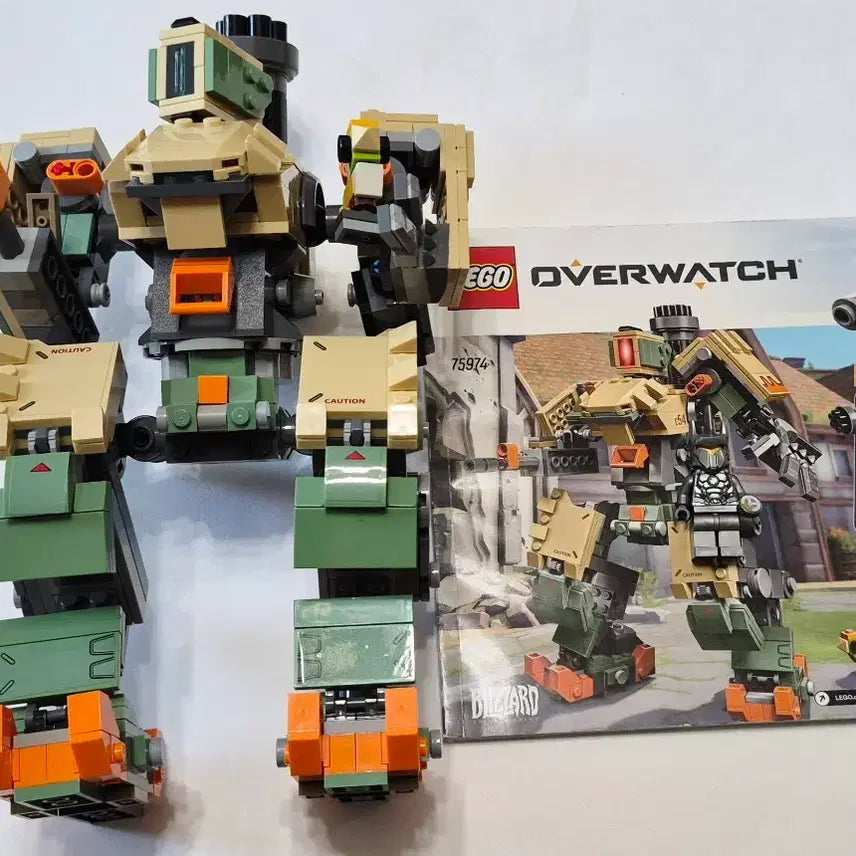 [BUNJANG] LEGO Overwatch 75974 Bastion & Reinhardt Bundle Set / 레고 오버워치 75974 바스티온 & 라인하트 일괄