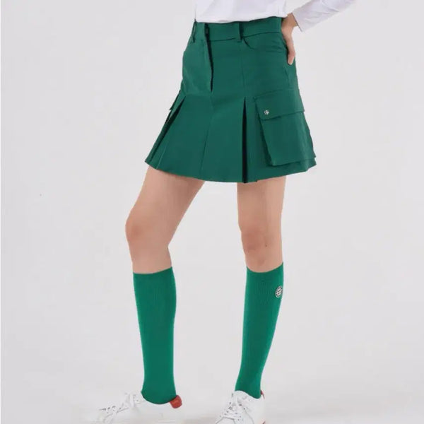 [BUNJANG] Buttonplay Golf Cargo Skirt Green S / 버튼플레이 골프 카고스커트 그린 S