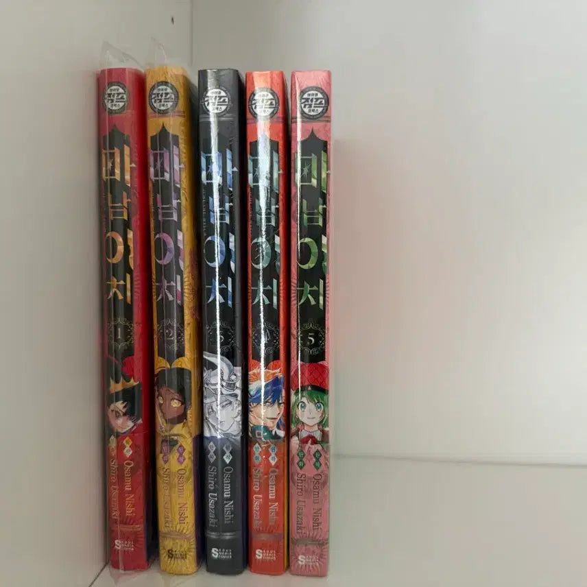 [BUNJANG] Manami Ichi (Volumes 1-5) First Edition Bundle Set / 마남이치 (1-5권) 초판 일괄 판매
