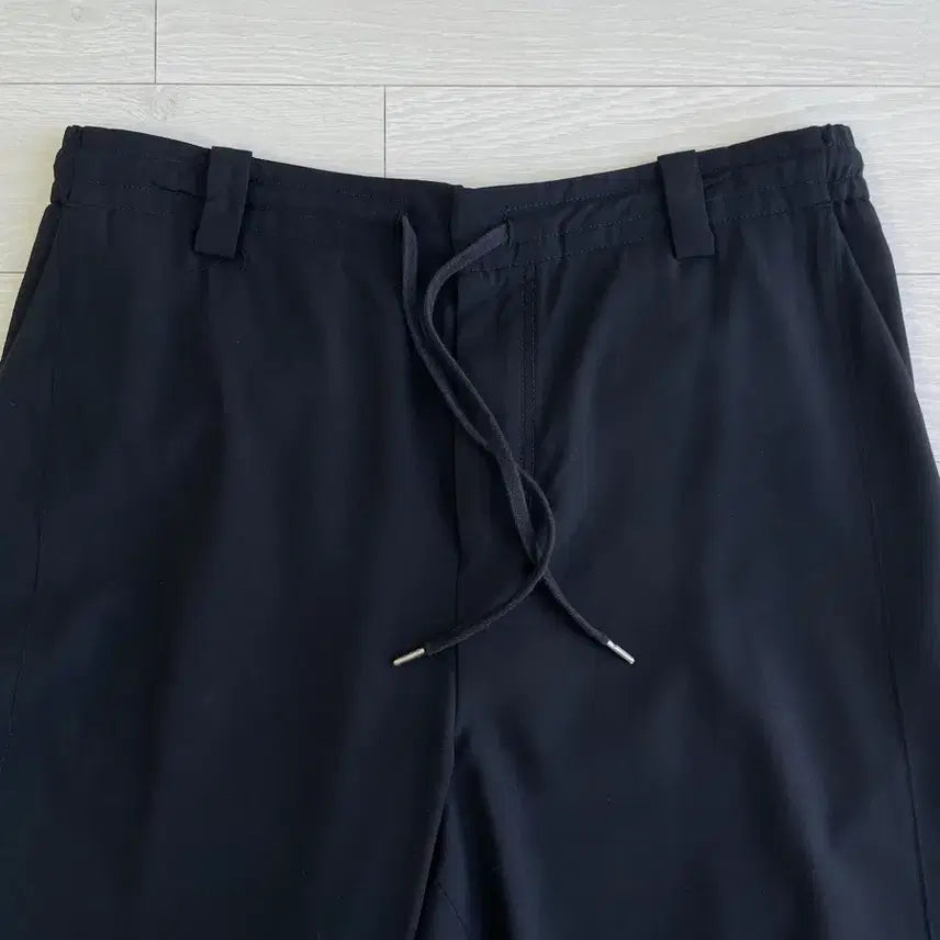 [BUNJANG] SYSTEM Black Pants with Adjustable Waistband / 시스템 (SYSTEM) 블랙 78 (고무줄밴딩 사이즈조절가능) / 길이수선불가