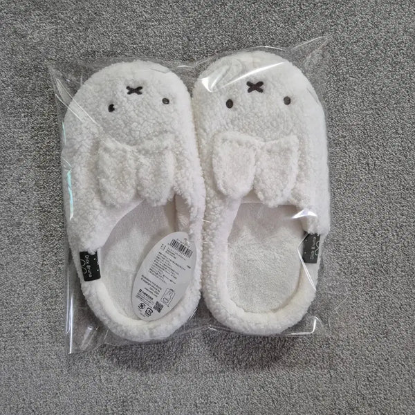 [BUNJANG] Miffy Dick Bruna Plush Lined Indoor Slippers / [일본정품/새상품] 미피 딕브루너  룸슈즈 슬리퍼 실내화 털실내화