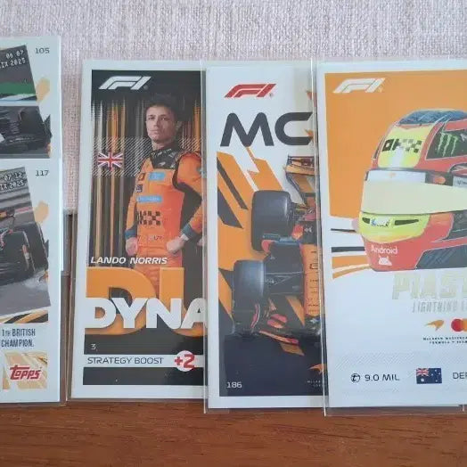 [BUNJANG] 2026 Topps F1 Turbo McLaren Bundle Set / 2026 f1 탑스 터보- 맥라렌 일괄