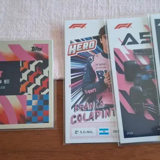 [BUNJANG] 2026 F1 Topps Turbo Alpin Bundle Set / 2026 f1 탑스 터보- 알핀 일괄