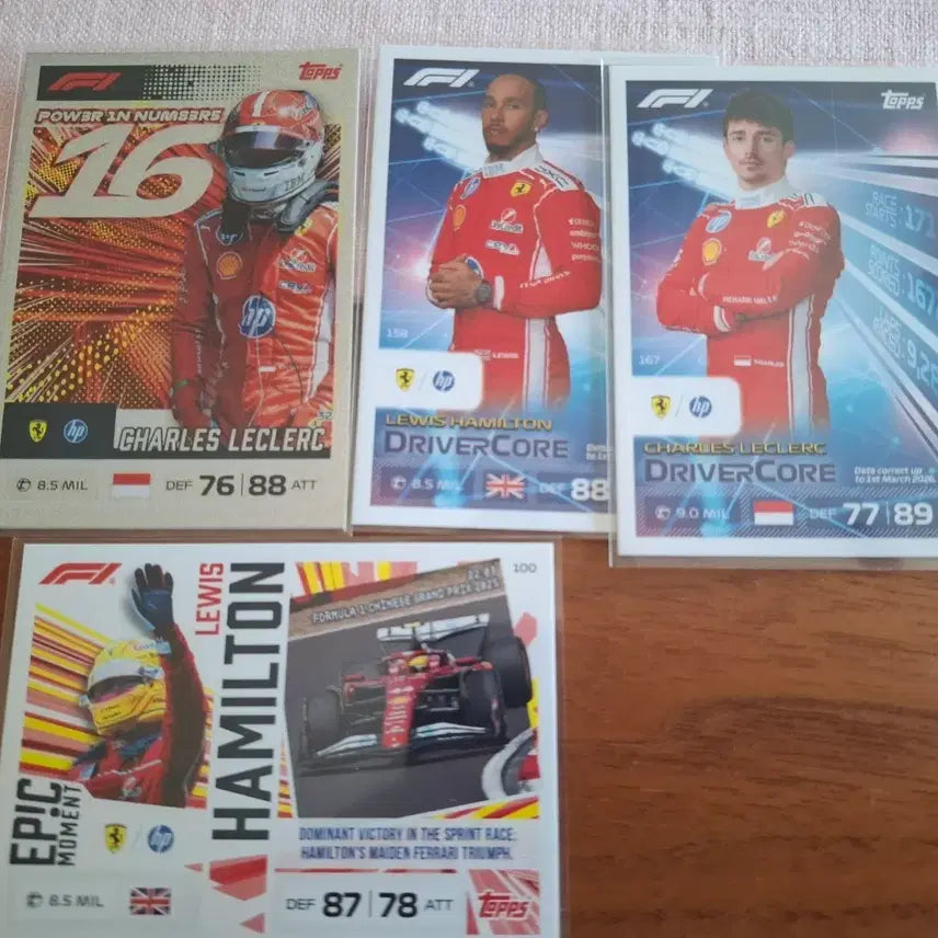 [BUNJANG] Topspin 2026 F1 Ferrari Bundle Set / 2026 f1 탑스 터보- 페라리 일괄