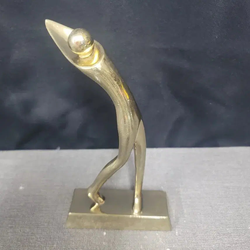 [BUNJANG] Solid Brass Gold-Plated Golf Trophy (20cm) / 금장 통황동금속 골프 트로피