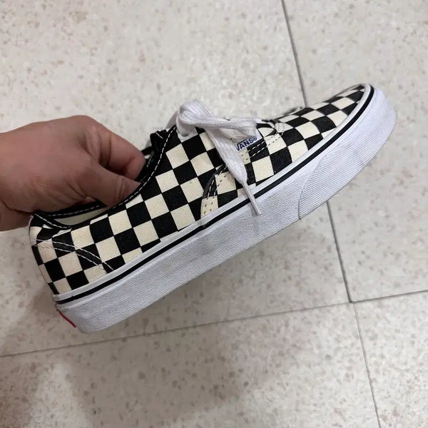 [BUNJANG] Vans Authentic Golden Coast Checkerboard 240 / 반스 어센틱 골든 코스트 체커보드 240