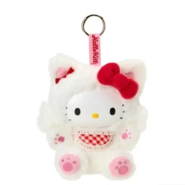 [BUNJANG] Sanrio Hello Kitty Fine Face Cat Keychain White / 산리오 헬로키티 파인 페이스 캣 키링 화이트