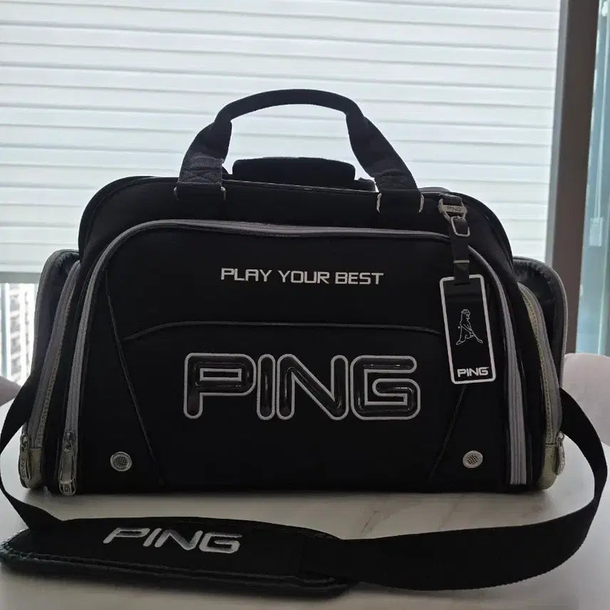[BUNJANG] PING Boston Golf Bag Black / 핑 보스턴 골프백
