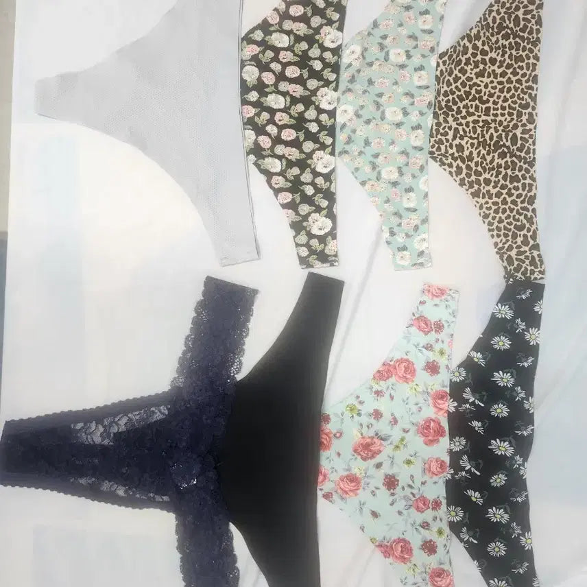 [BUNJANG] Seamless Thong Panties - 10 Pack (8+2 Bonus) / 심리스 티팬티 L  8장+2장