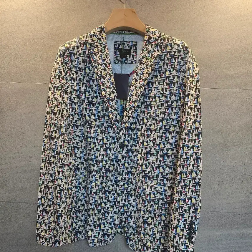 [BUNJANG] Saint Paul All-Over Pattern Jacket / Saint Paul. 올오버 패턴. 자켓. 미착.