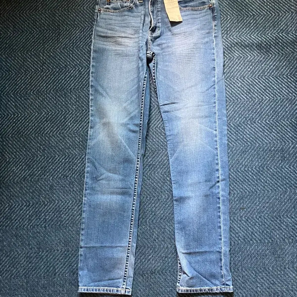 [BUNJANG] MUJI Slim Fit Denim Pants (Size 33) / [33] 무인양품 MUJI 슬림핏 데님 스판