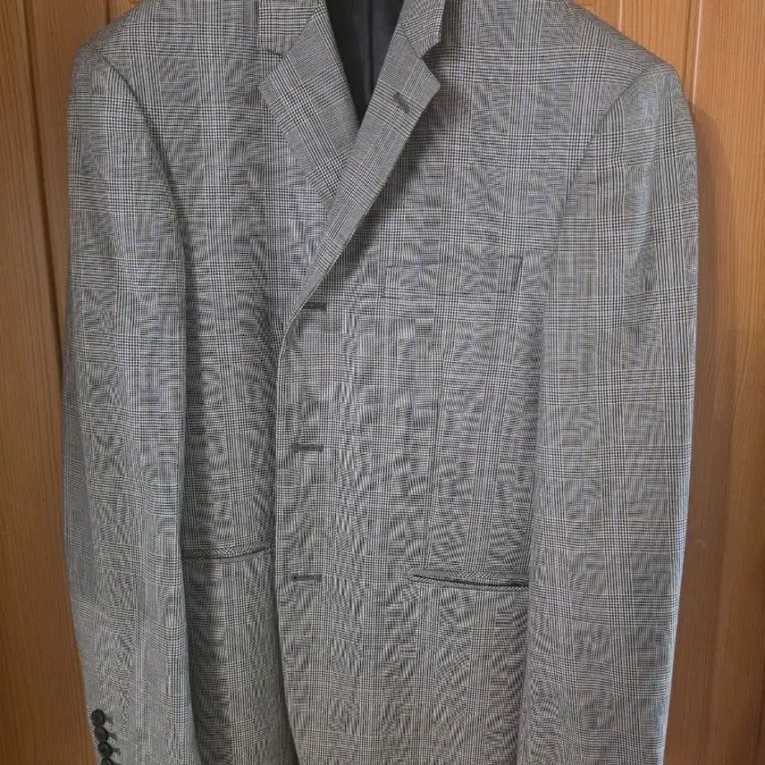 [BUNJANG] MNGU Check Pattern Suit Jacket / mngu 수트자켓