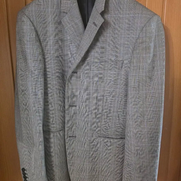 [BUNJANG] MNGU Check Pattern Suit Jacket / mngu 수트자켓