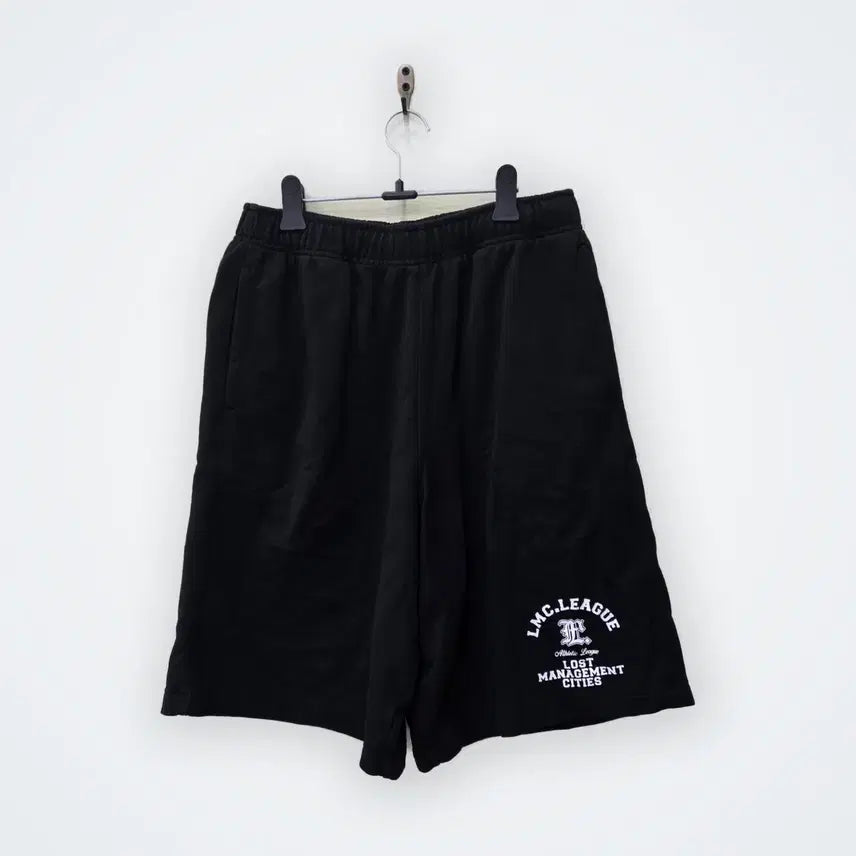 [BUNJANG] LMC Comfortable Fit Logo Shorts Black / [M] LMC 편안한 핏 로고 반바지 블랙