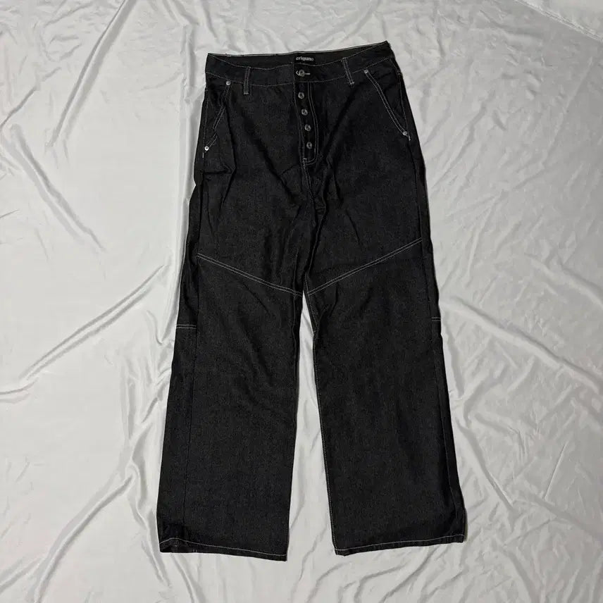 [BUNJANG] KRIGGAN Button Raw Denim Pants XL / [XL] 크리건 BUTTON RAW DENIM PANTS