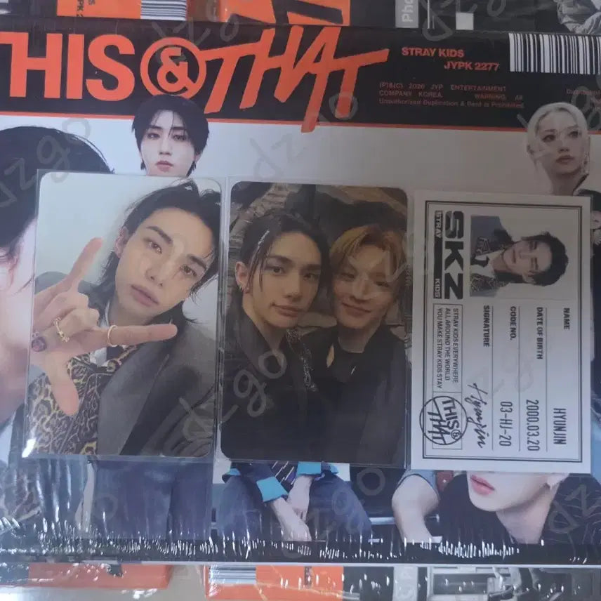 [BUNJANG] Stray Kids THIS Version Hyunjin Set / Straykids this ver. hyunjin set 디스버전 현진