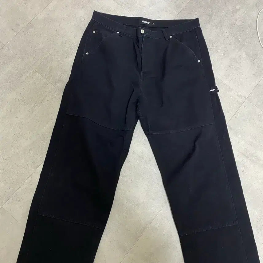 [BUNJANG] Palace Double Knee Pants Black 34 Size / 팔라스 더블 니 팬츠 34size