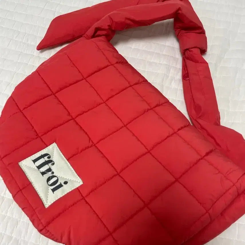 [BUNJANG] Fru.a Waffle Bag Large Red / 프루아 와플백 레드 라지