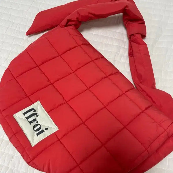 [BUNJANG] Fru.a Waffle Bag Large Red / 프루아 와플백 레드 라지