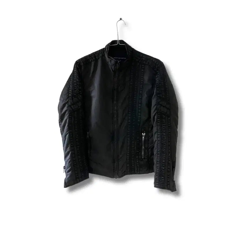 [BUNJANG] FRENCH CONNECTION Black Zip-Up Jacket (Size S) / 프렌치 커넥션(FRENCH CONNECTION) 블랙 집업 재킷