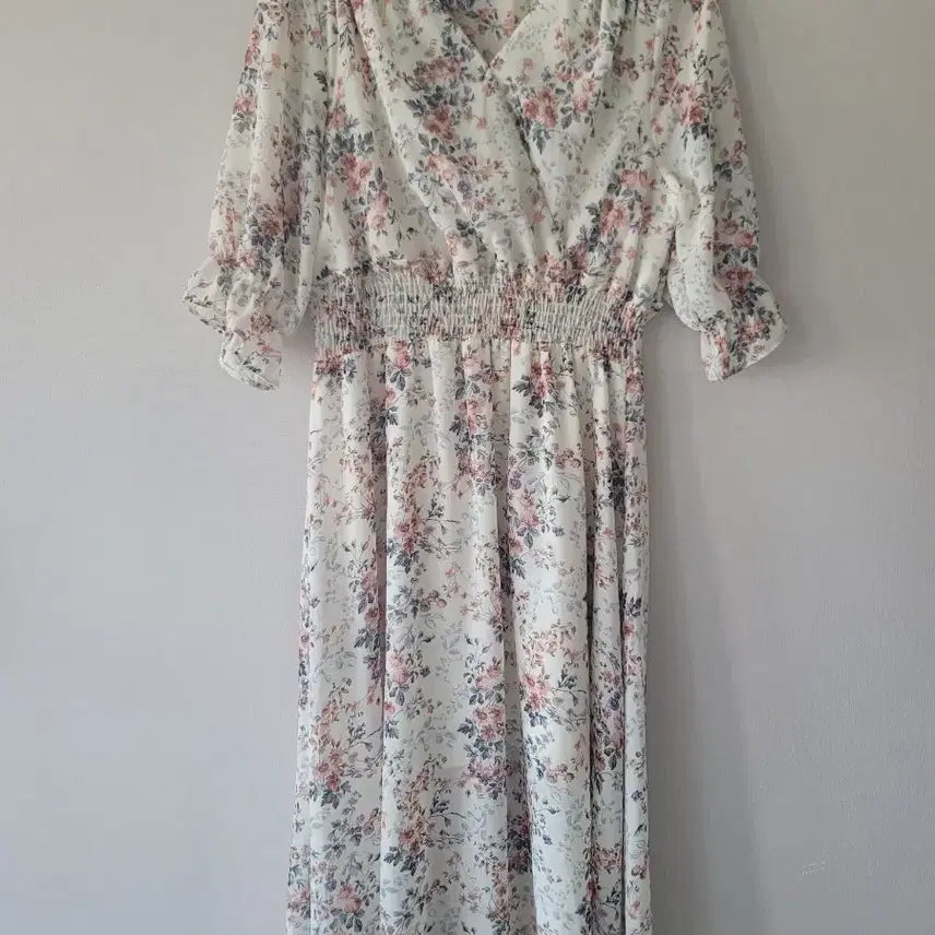 [BUNJANG] Soup Chiffon Long Dress / soup 쉬폰 롱 원피스