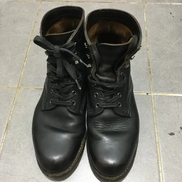 [BUNJANG] Wolverine 1000 Mile Boots 8D Black / 울버린 1000마일 8D 블랙