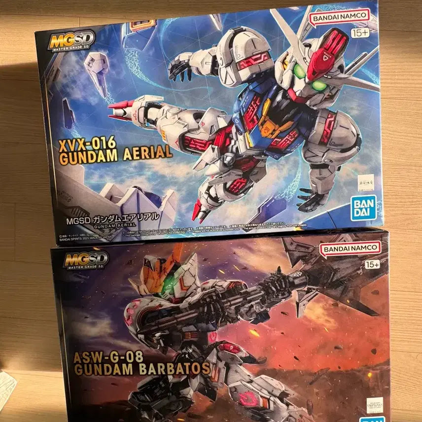 [BUNJANG] MGSD Aerial, Barbatos Sealed Bundle Set / mgsd 에어리얼 ,발바토스 미개봉 일괄 팝니다