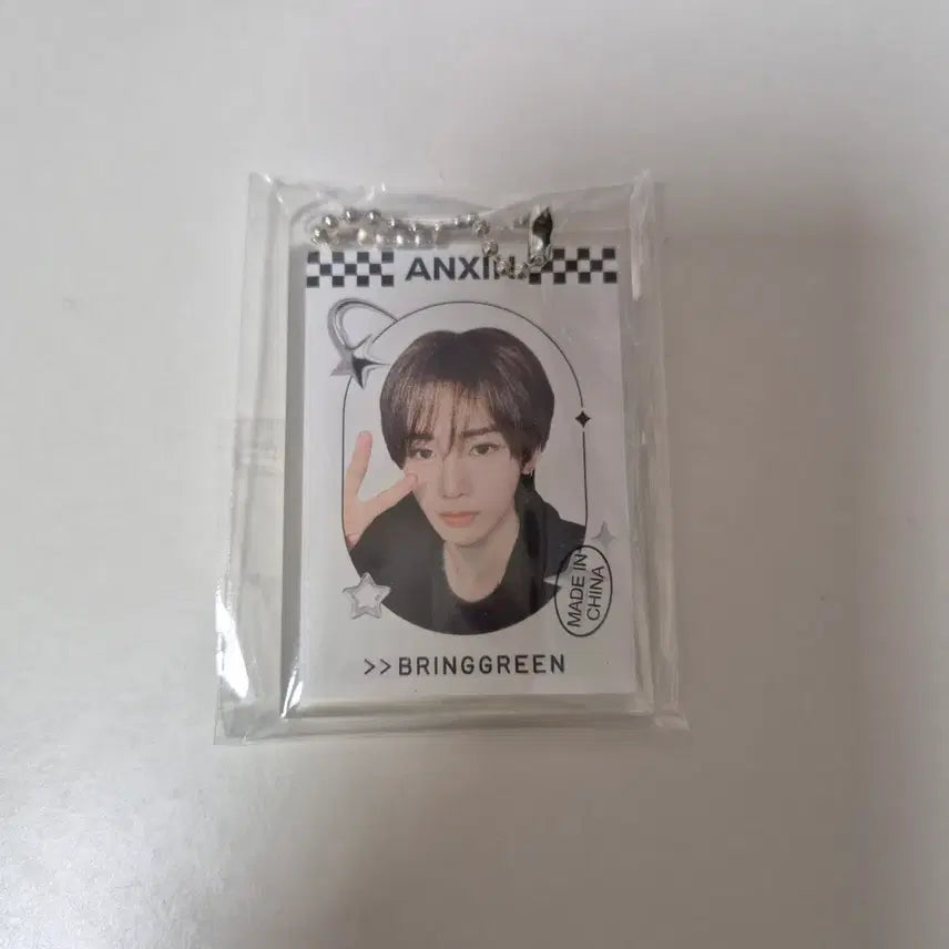 [BUNJANG] Anshin Bring Green Keychain / 미개봉)안신 브링그린 키링 양도 알디원 알파드라이브원 조우안신