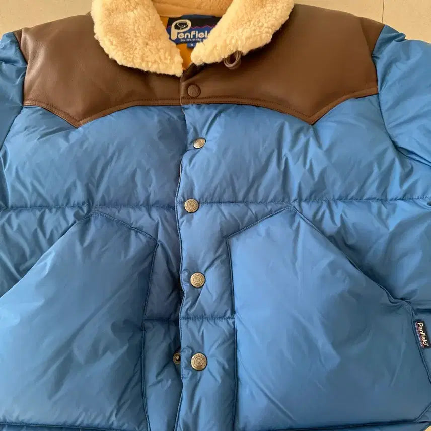 [BUNJANG] Penfield Rockwool Down Jumper Blue / 펜필드 락울 다운 점퍼 블루_FR4WD98U