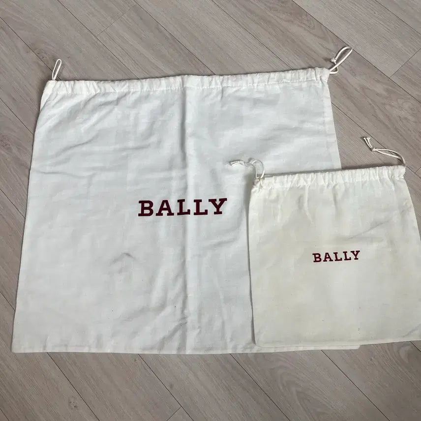 [BUNJANG] Bally Dust Bag Set (Large & Small) / 발리 더스트백 2개 세트