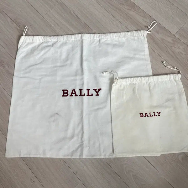 [BUNJANG] Bally Dust Bag Set (Large & Small) / 발리 더스트백 2개 세트