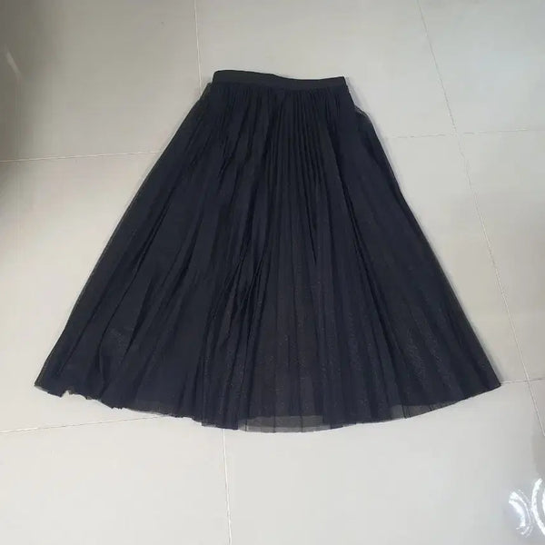[BUNJANG] OVUETTE Pleated Long Skirt / OVUETTE 플리츠 롱스커트