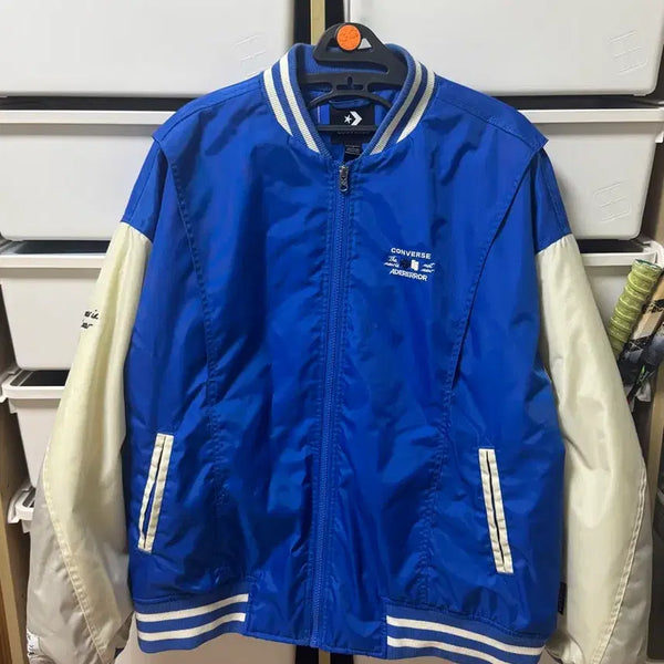[BUNJANG] Ader Error x Converse Collaboration Jacket Navy/Ivory / 아더에러&컨버스 자켓 m (택,여분 단추 포함)
